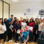 cupcake day team photo