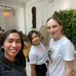 3 woman at pilates