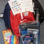 Bag with items
